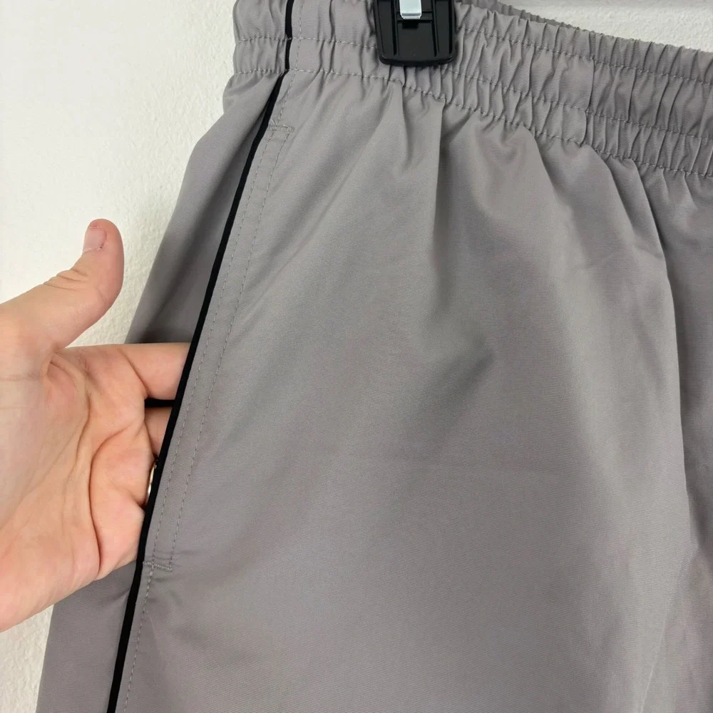 Nike Men's Track Pants Size XL Grey Athletic Jogger Drawstring‎ Sportswear Woven